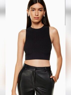 Babaton Aritzia Sculpt Knit Racerback Tank